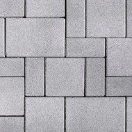 Semmelrock térkő Citytop Kombi szürke 6 cm