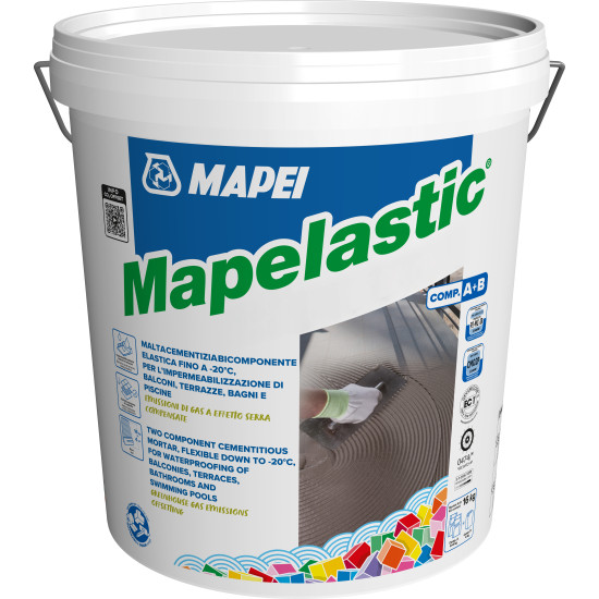Mapei MAPELASTIC kétkomponensű vízszigetelő 12+4kg
