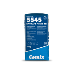 Cemix 5545 Nivo Rapid Fiber önterülő aljzatkiegyenlítő 3-40mm 25kg