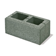 Semmelrock normálkő Rivago középszürke 20x20x16 cm