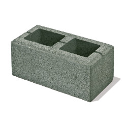 Semmelrock normálkő Rivago középszürke 20x20x16 cm