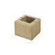 Semmelrock félkő Rivago világos beige 20x20x16 cm