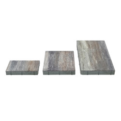 Semmelrock térkő Citytop Grande Kombi grafit-terra 6 cm 