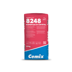 Cemix 8248 Rapidflex S1 Crystal burkolatragasztó 20kg