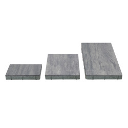 Semmelrock térkő Citytop Grande Kombi grafit-ezüst 6 cm 