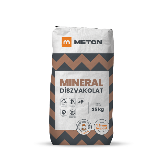 Meton MINERAL-PLAST 1,5 kapart fehér vakolat 25kg