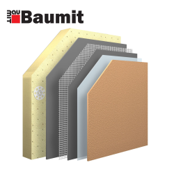 Baumit grafitos EPS hőszigetelő rendszer