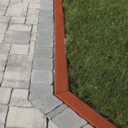 Semmelrock kerti szegély vörös 100x20x5 cm