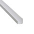 PVC J profil, 15mm gipszkartonhoz 3fm