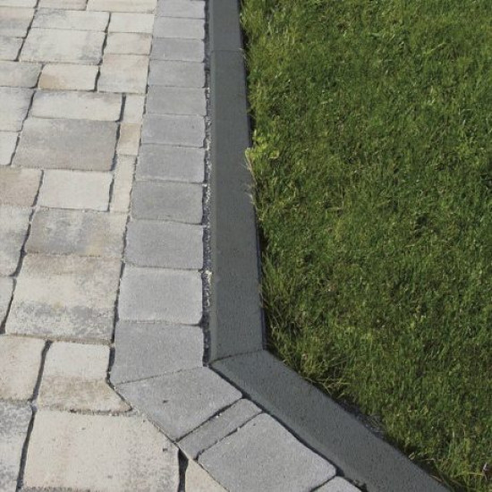 Semmelrock kerti szegély antracit 100x20x5 cm