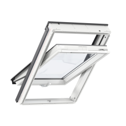  Velux Standard műanyag bevonatú billenő tetőtéri ablak, felső kilincs 78x140cm